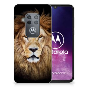 Motorola One Zoom TPU Hoesje Leeuw