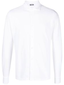 Zanone chemise à boutonnière - Blanc