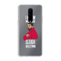 Sleigh Bells Ring: OnePlus 8 Transparant Hoesje
