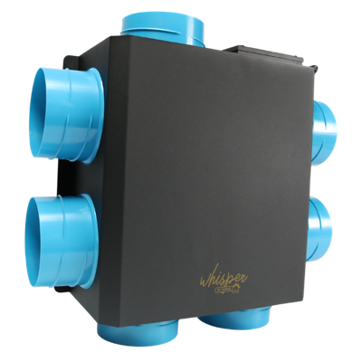 Woonhuisventilator "whisper At Home" Wah-400 - Incl. Gratis Draadloze Bediening