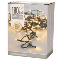 Bellatio Decorations Kerstverlichting - LED - warm wit - 13,5 meter