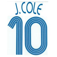 J. Cole 10 (Officiële Chelsea Away Bedrukking 2006-2007)
