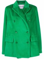 STAND STUDIO manteau croisé en fourrure artificielle - Vert