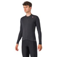 Castelli Espresso thermal jersey lange mouw light black heren XXXL