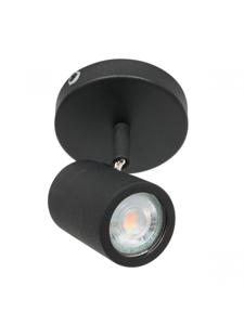 Mexlite Spot upround IP44 LED 2486zw zwart