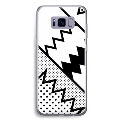 Pop Art #5: Samsung Galaxy S8 Plus Transparant Hoesje
