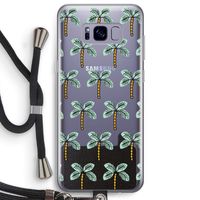 Paradise: Samsung Galaxy S8 Plus Transparant Hoesje met koord