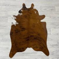 Kleine koeienhuid bruin wit zwart (Normandiër) 90x60cm