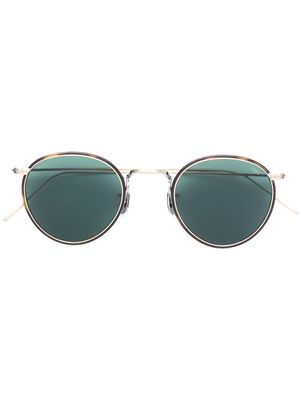 Eyevan7285 lunettes de soleil à monture ronde - Métallisé