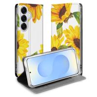 Samsung Galaxy S26 Plus | Book Case | Zonnebloemen