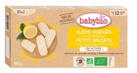 Babybio Babykoekje citroen 12 maanden bio (160 gr)