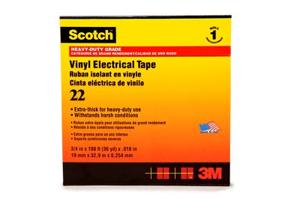 Scotch Scotch™ 22 SCOTCH22-38X33 Isolatietape Scotch 22 Zwart (l x b) 33 m x 38 mm 1 stuk(s)