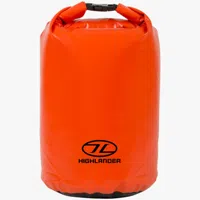 Highlander Highlander Tri Laminate PVC Dry Bag, Small 16L Orange
