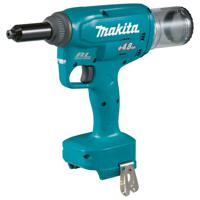 Makita DRV150Z elektrische klinknagelmachine Zwart, Blauw 2.4,3.2,4,4.8 mm 10 kN - thumbnail