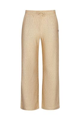 Like Flo winter straight leg broek meisjes - goud - Fenya - metallic