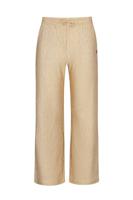 Like Flo winter straight leg broek meisjes - goud - Fenya - metallic