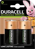 Oplaadbare D batterijen van Duracell (2)