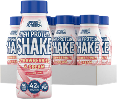 Applied Nutrition High Protein Shake Strawberry (8 x 500 ml)