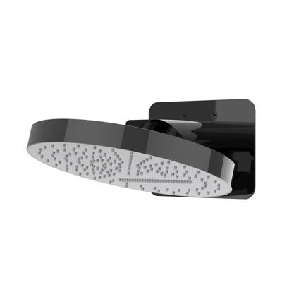 Hoofddouche IVY HALO Wandmodel Inc. Wandbeugel en Inbouwbox 32 cm Zwart Chroom PVD Hoofddouche IVY HALO Wandmodel Inc. Wandbeugel en Inbouwbox 32 cm Zwart Chroom PVD