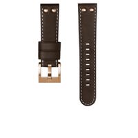Horlogeband TW Steel CEB104 Leder Donkerbruin 22mm - thumbnail