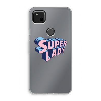 Superlady: Google Pixel 4a Transparant Hoesje