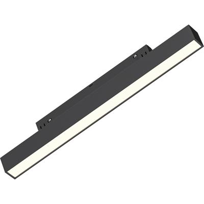 48V Magnetische Lineaire LED Railverlichting - Lijnverlichting - Brinton Magni - 10W 950lm 120D - Natuurlijk Wit 4000K - Zwart