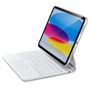 iPad 10th Generation Rebound Magnetic Keyboard Case US Layout-White