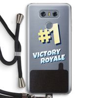 Victory Royale: LG G6 Transparant Hoesje met koord