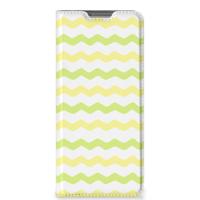 OPPO Find X5 | Hoesje met Magneet | Waves Yellow