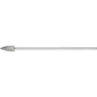 PFERD TOOLS 21122727 Freesstift Spitsboog Lengte 175 mm Afmeting, Ø 12 mm Werklengte 25 mm Schachtdiameter 6 mm PFERD TOOLS 21122727 Freesstift Spitsboog Lengte 175 mm Afmeting, Ø 12 mm Werklengte 25 mm Schachtdiameter 6 mm