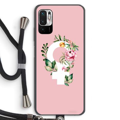 Venus: Xiaomi Redmi Note 10 5G Transparant Hoesje met koord