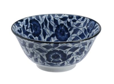 Porseleinen kom - Koimari Botan - Tokyo Design Studio - 550ml - 14.8x6.8cm