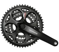 Shimano Crankstel 7/8 speed Tourney FC-A073 170/50-39-30T met vierkante as zwart