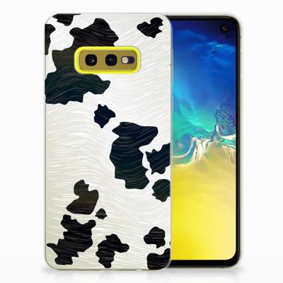 Samsung Galaxy S10e | TPU Hoesje | Koeienvlekken