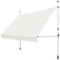 Telescopische Luifel Zonwering Uitschuifbare Zonwering voor Tuin 300 x 120 cm Beige