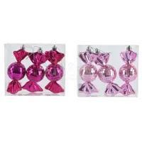 Kerstornament Snoep Foam Assorti 3st