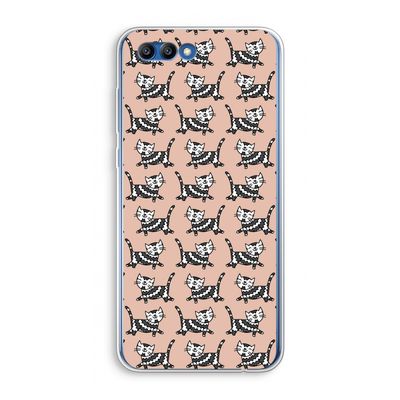 Zwarte poes: Honor 10 Transparant Hoesje