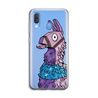 Lama: Samsung Galaxy A40 Transparant Hoesje Lama: Samsung Galaxy A40 Transparant Hoesje