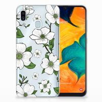 Samsung Galaxy A30 TPU Case Dogwood Flowers