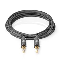 Nedis CATB22000GY10 audio kabel 1 m 3.5mm Grijs - thumbnail