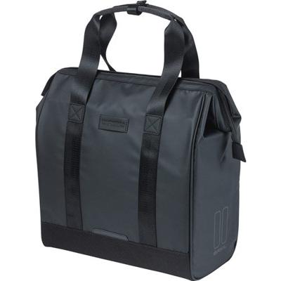 Basil grand tarpaulin fietsshopper zwart
