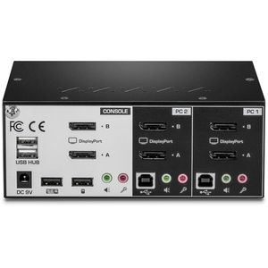 Trendnet TK-240DP KVM-switch Zwart