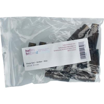 Helios Holland flesje glas 5ml amber