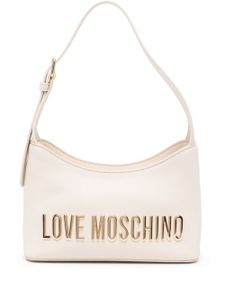 Love Moschino sac porté épaule à logo - Tons neutres