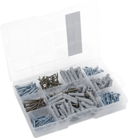 Connex Assortiment Houtschroef/Plug 259Dlg - DP8500108