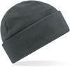 Beechfield CB243R Recycled Fleece Cuffed Beanie - Steel Grey - One Size