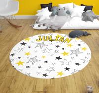 Rond personaliseerbaar vinyltapijt