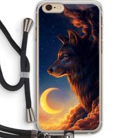 Night Guardian: iPhone 6 PLUS / 6S PLUS Transparant Hoesje met koord
