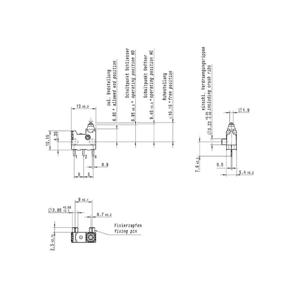 Marquardt 01065.2652-00 Microschakelaar 30 V/DC 0.1 A 1x aan/(aan) Bedieningszijde: IP67 / Aansluitzijde: IP00 Moment 1 stuk(s)