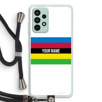 WK Wielrennen: Samsung Galaxy A52s 5G Transparant Hoesje met koord